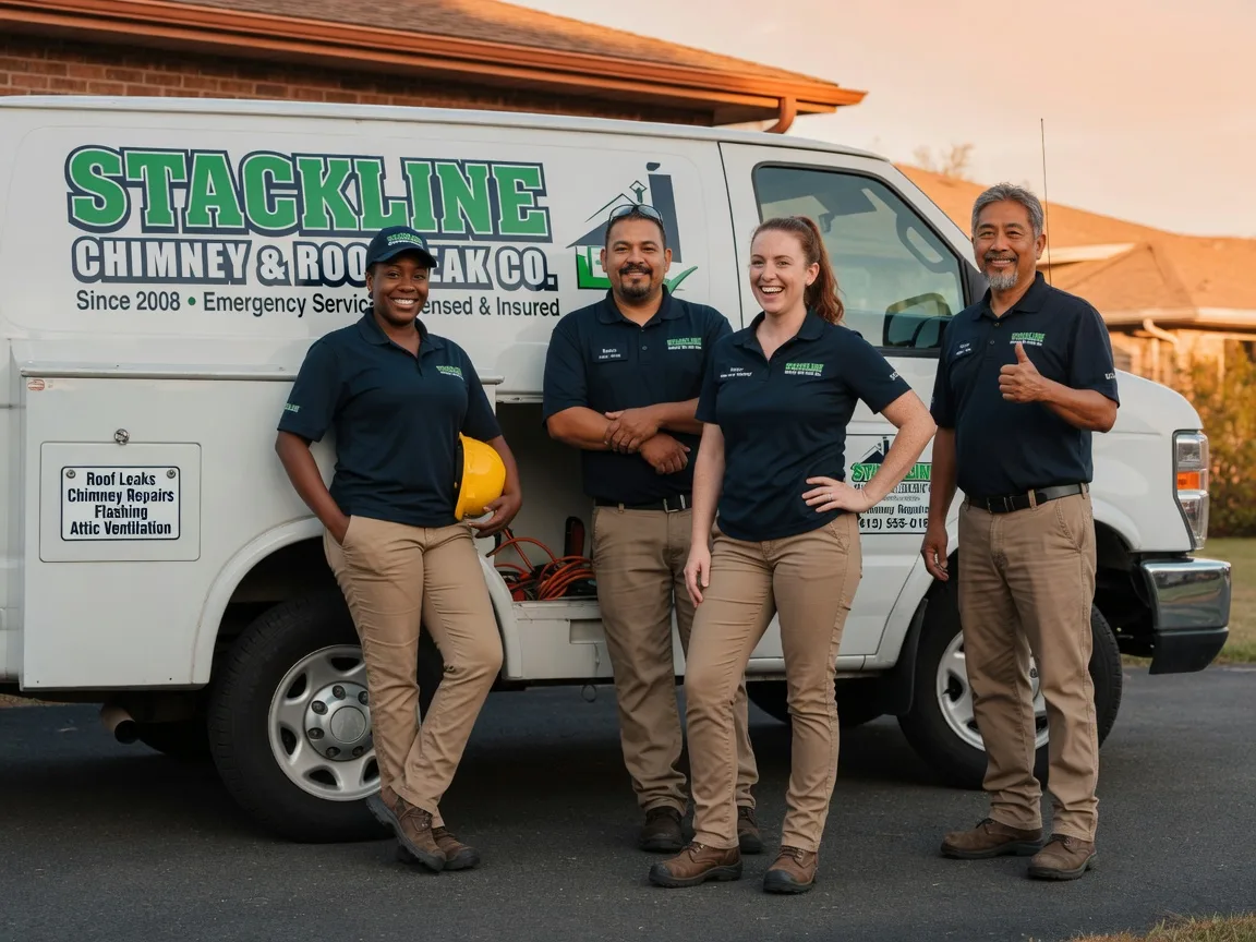 Chimney flashing repair company in Sturkie, AR